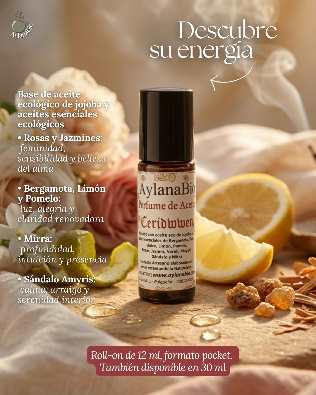 CERIDWEEN, PERFUM D'OLI