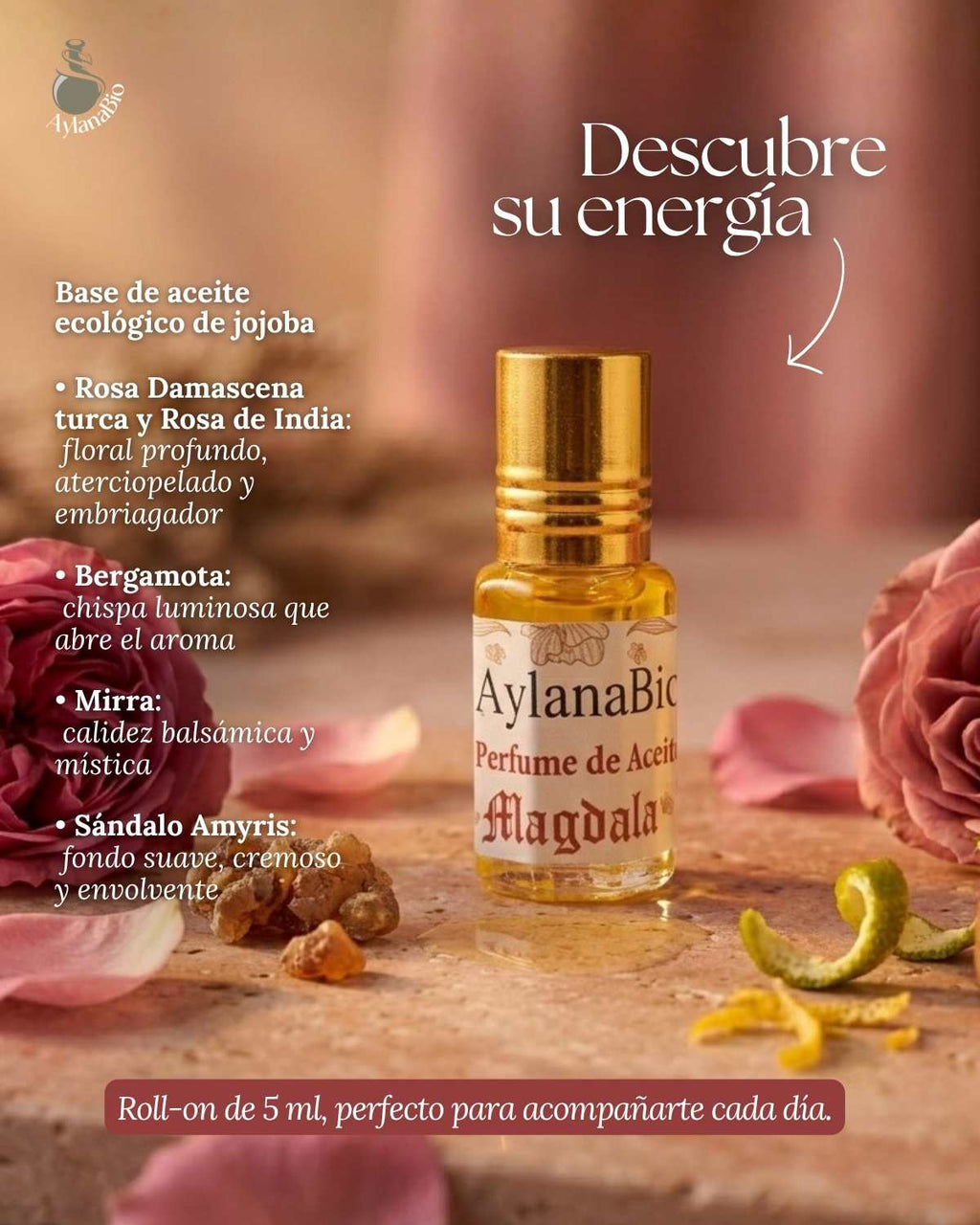 MAGDALA, PERFUME DE ACEITE
