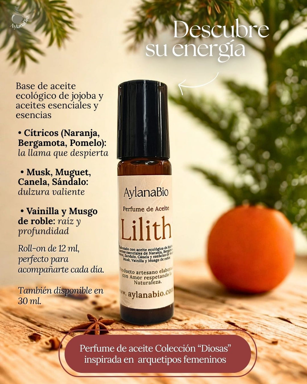 LILITH, PERFUM D'OLI