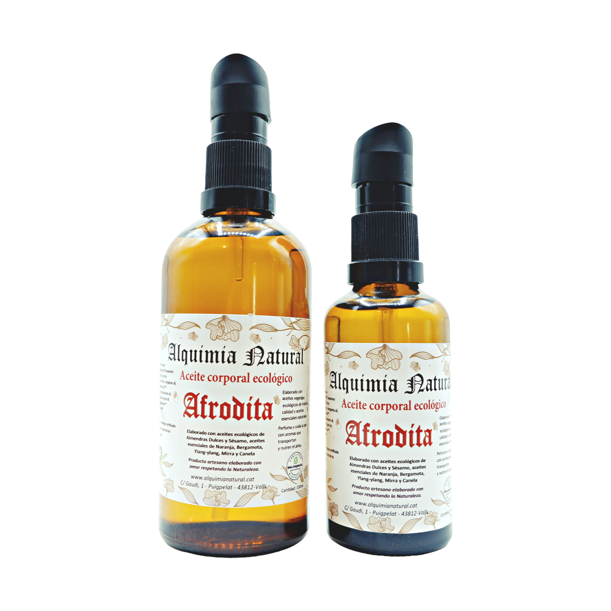 AFRODITA, ACEITE CORPORAL ECO_Aylana Bio_Sensual
