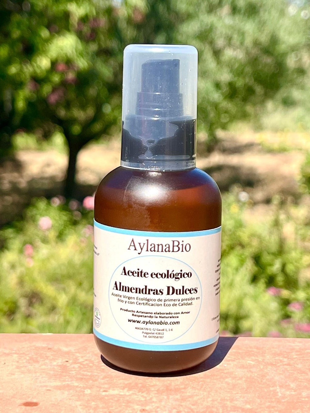 ALMENDRAS DULCES ECOLÓGICO ACEITE VEGETAL