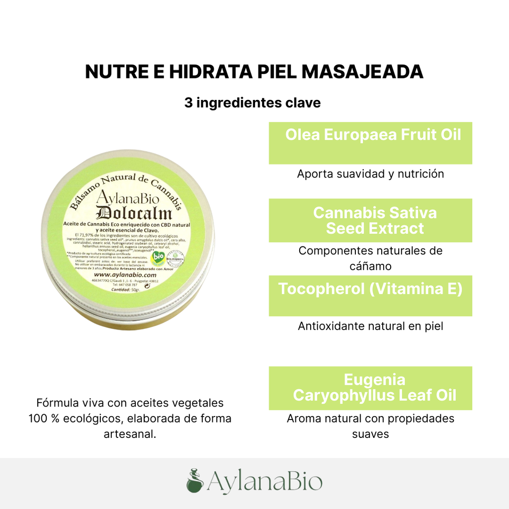 BALSAMO NATURAL DE CANNABIS SATIVA "DOLOCALM"_Aylana Bio_Balsamos CBD Dolor Muscular 6