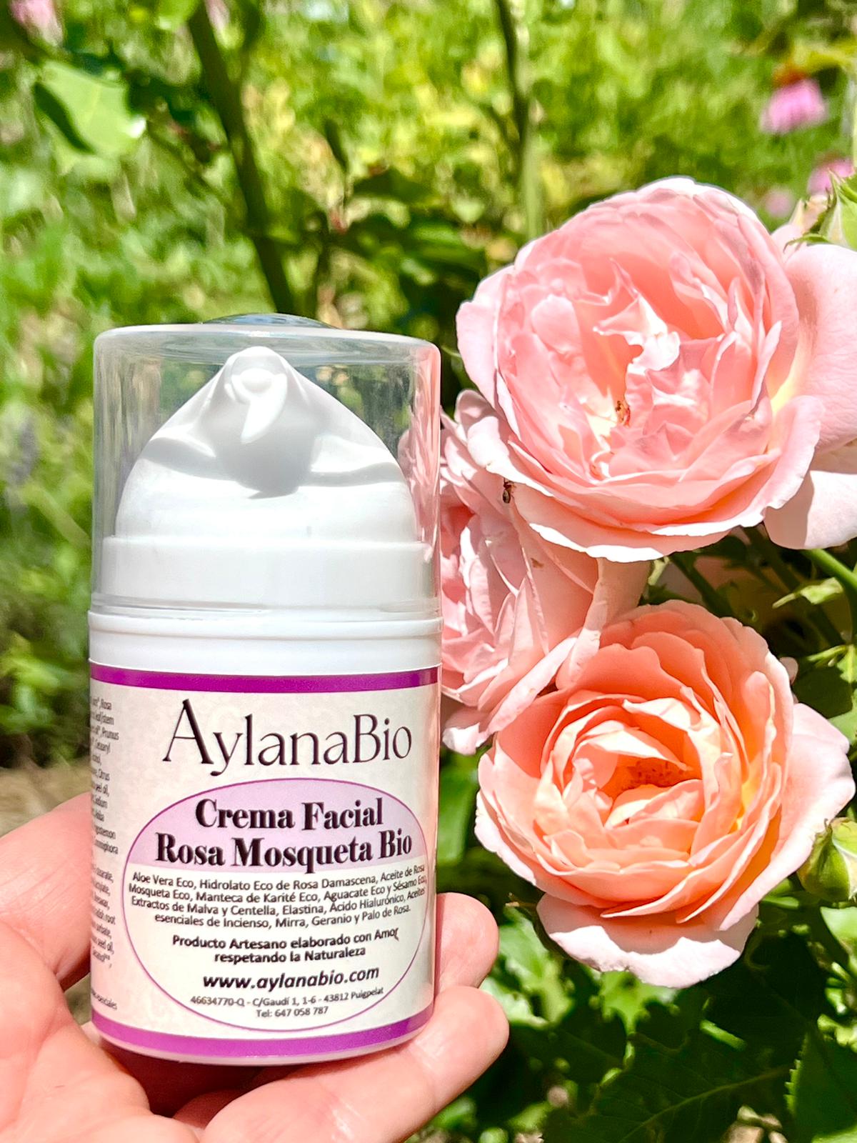 CREMA FACIAL NUTRITIVA ROSA MOSQUETA BIO