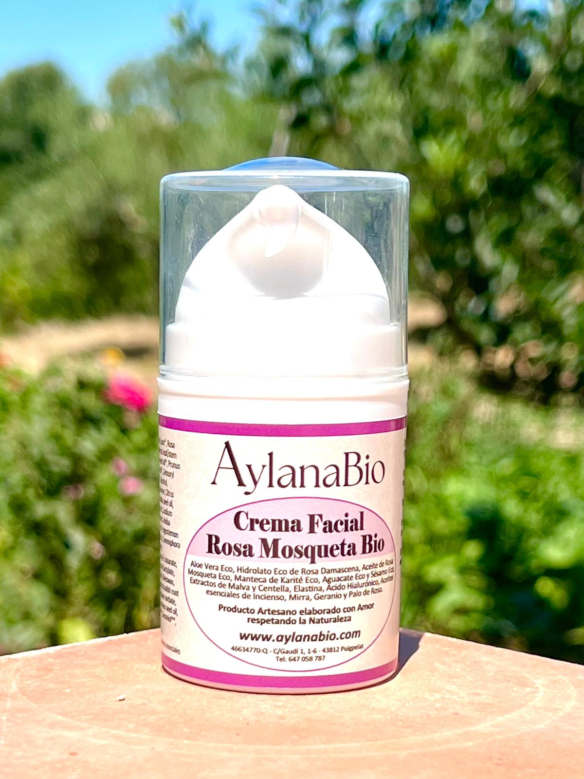 CREMA FACIAL NUTRITIVA ROSA MOSQUETA BIO