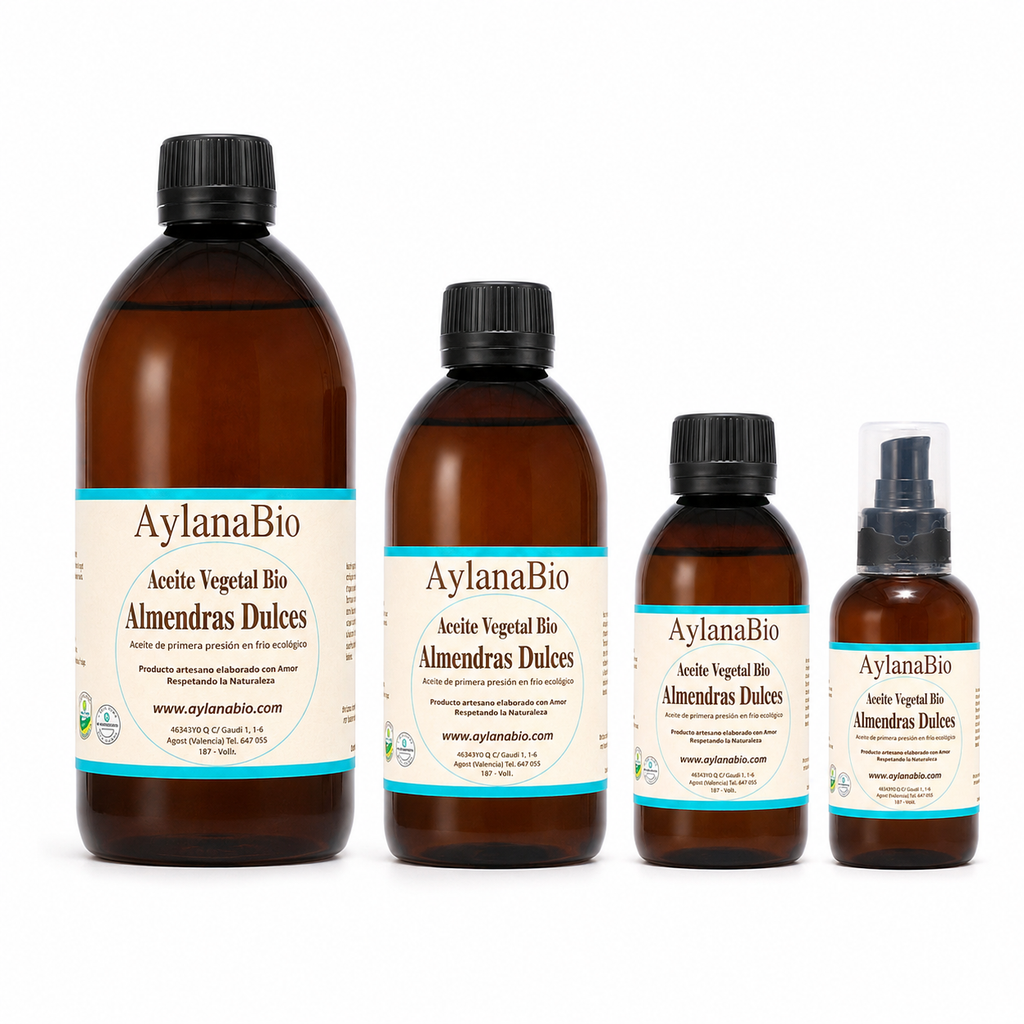 ALMENDRAS DULCES ECOLÓGICO ACEITE VEGETAL