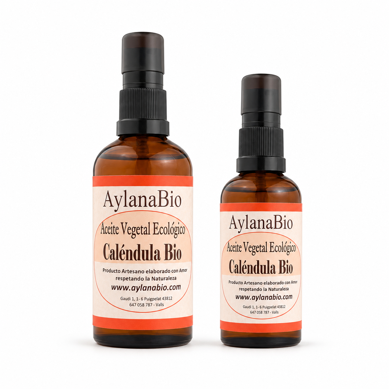 OLI VEGETAL ECOLÒGIC "CALÈNDULA BIO"