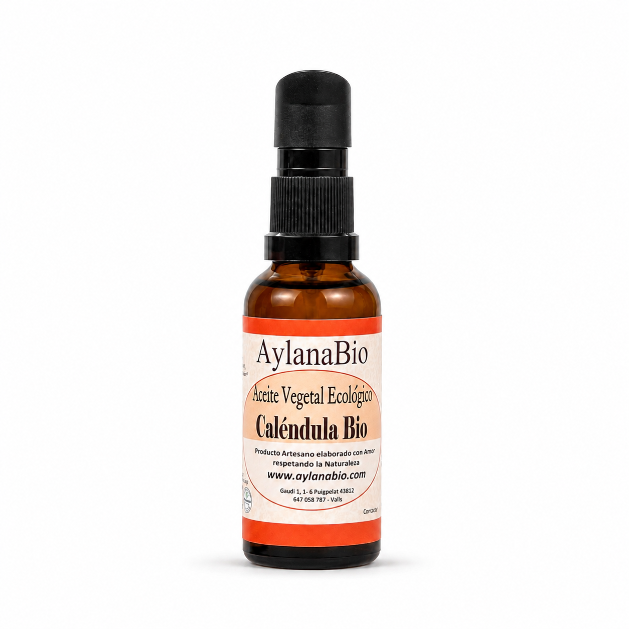 OLI VEGETAL ECOLÒGIC "CALÈNDULA BIO"