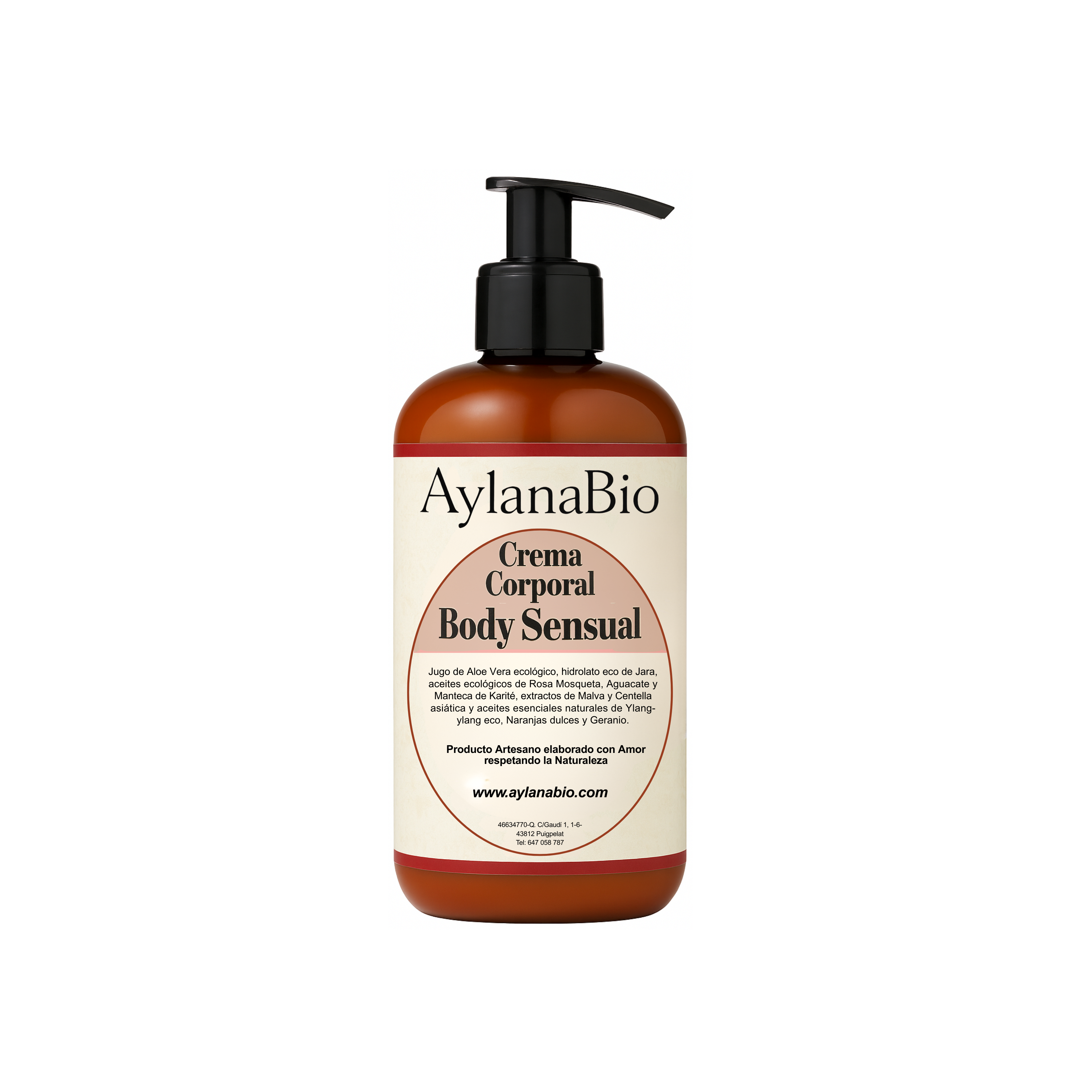 CREMA CORPORAL NUTRITIVA "BODY SENSUAL"