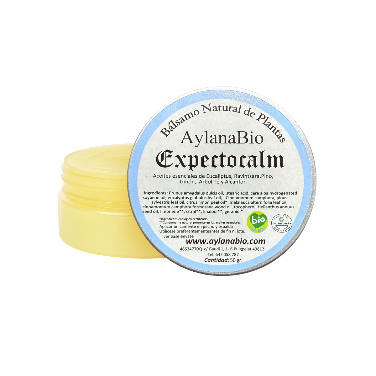 Expectocalm_Balsamo Expectorante_Aylana Bio 