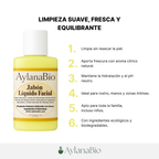 JABON LIQUIDO FACIAL "ORANGE FLOWERS"_Aylana Bio 3