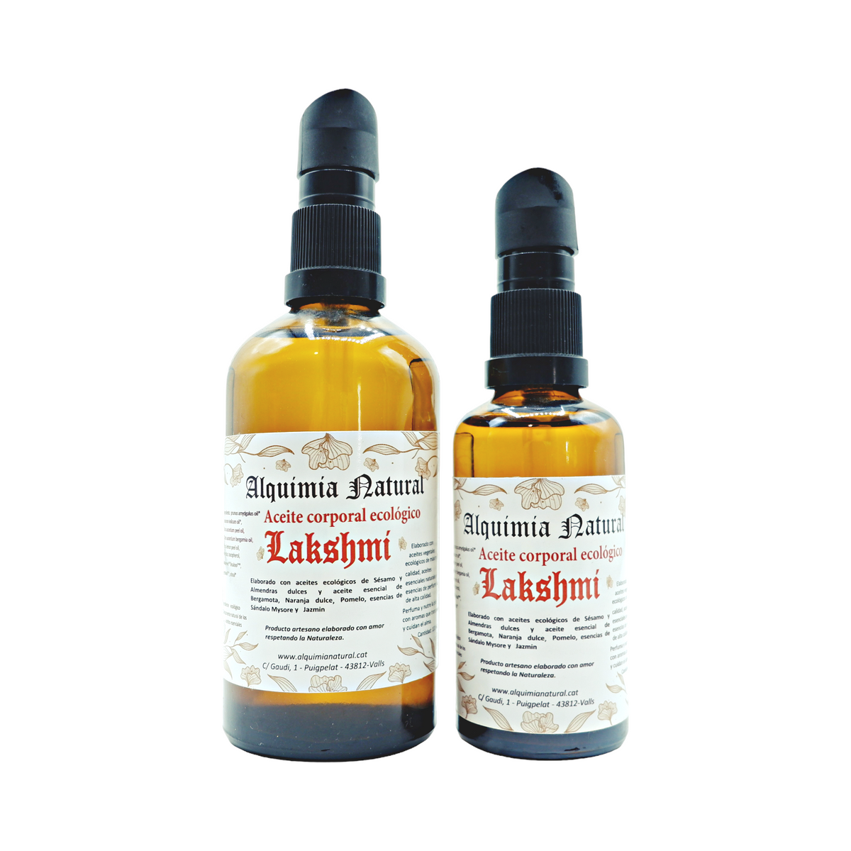 LAKSHMI, ACEITE CORPORAL ECO_Aylana Bio