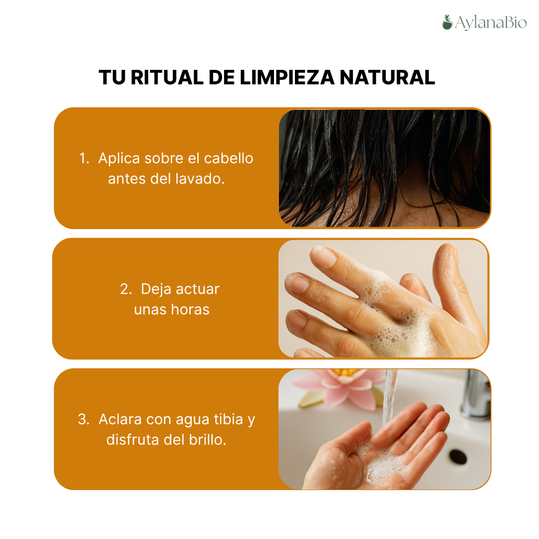 MASCARILLA CAPILAR "CLEMENTINE"_Aylana Bio 4