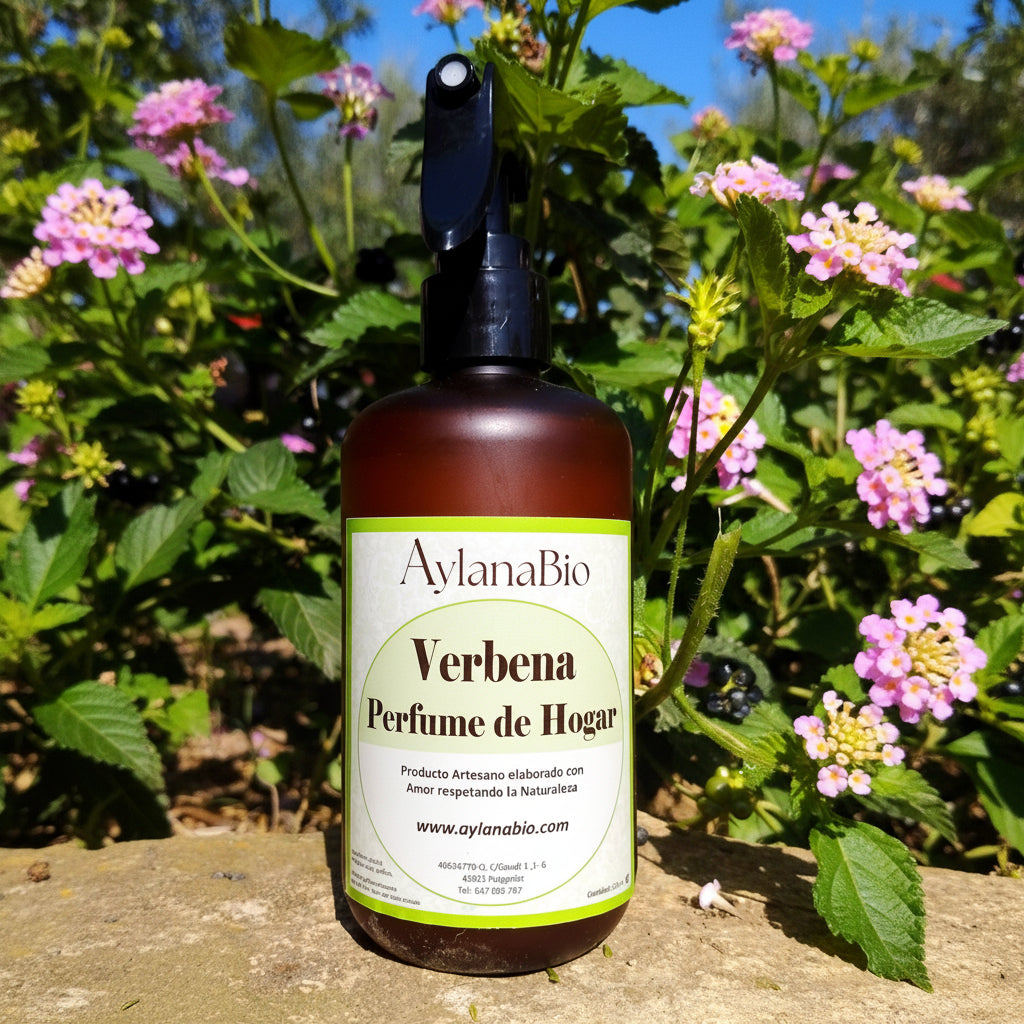 PERFUME DE HOGAR VERBENA · AROMATERAPIA HOGAR_Aylana Bio 2