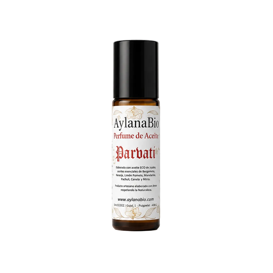 Perfume de aceite Parvati