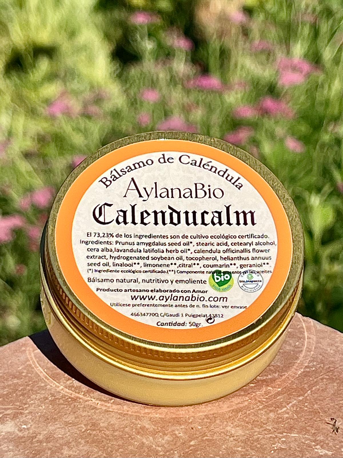 BALSAMO NATURAL DE CALENDULA Y LAVANDA "CALENDUCALM"