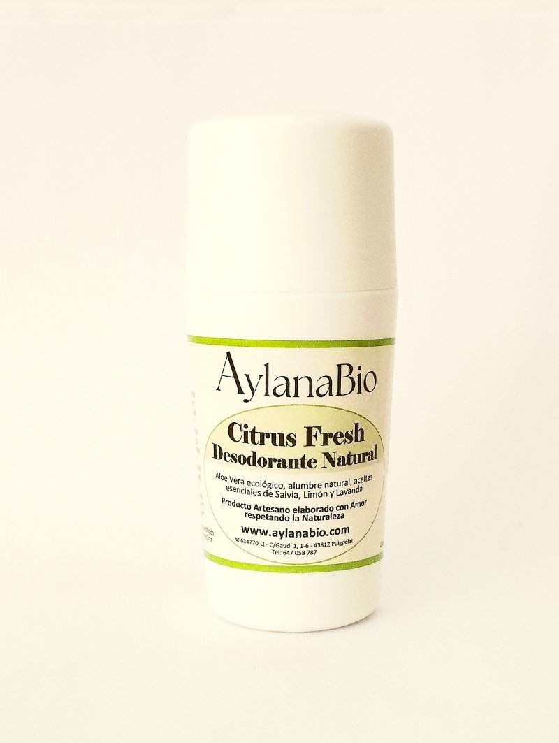 DESODORANTE NATURAL     "CITRUS FRESH"