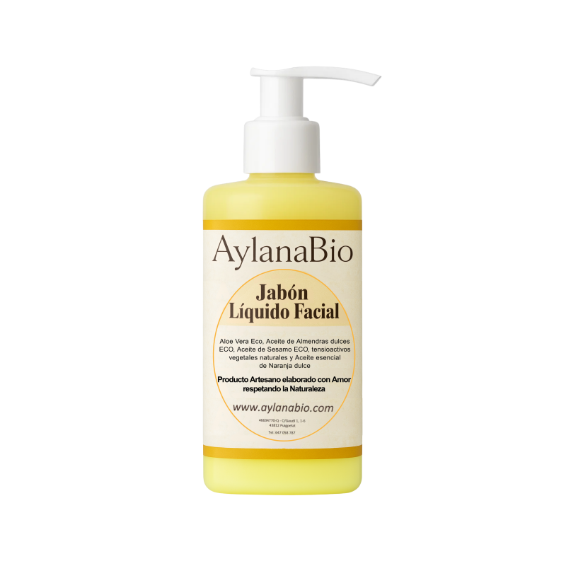 JABON LIQUIDO FACIAL   "ORANGE FLOWERS"