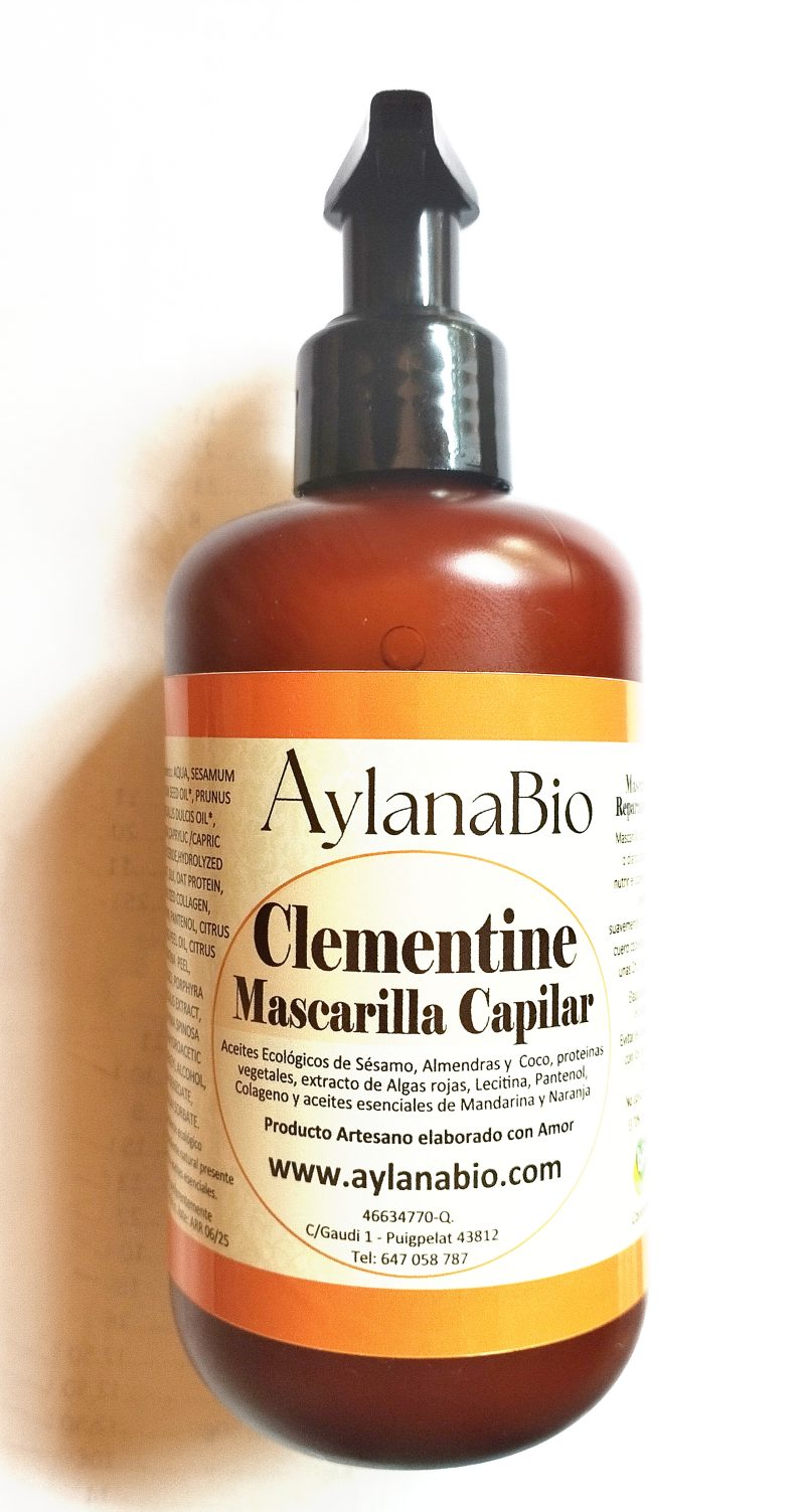 MASCARILLA CAPILAR "CLEMENTINE"